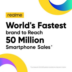 ريلمي تستهدف الوصول لــ 100 مليون مستخدم حول العالم 