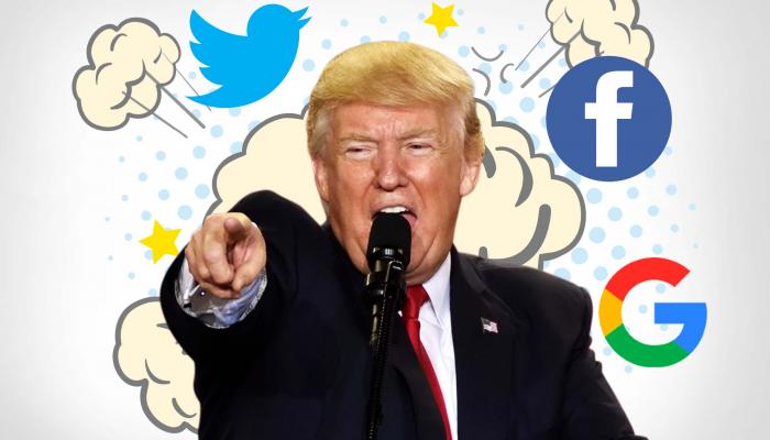 شبكات التواصل «فيس بوك وتويتر وسناب» تغلق حسابات دونالد ترامب نهائيا