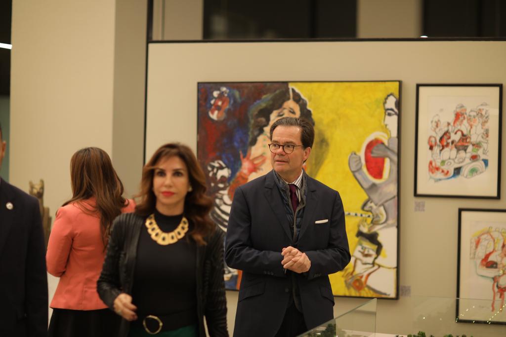 "إعمار مصر" تستضيف معرض Art and Deco للوحات الفنية في "أب تاون كايرو"