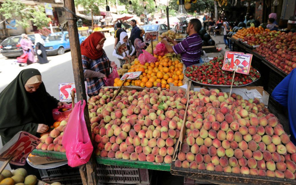 4.9 % إرتفاع في أسعار المستهلكين بمصر نهاية مايو على أساس سنوي