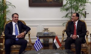 رئيس وزراء مصر وئيس وزراء اليونان