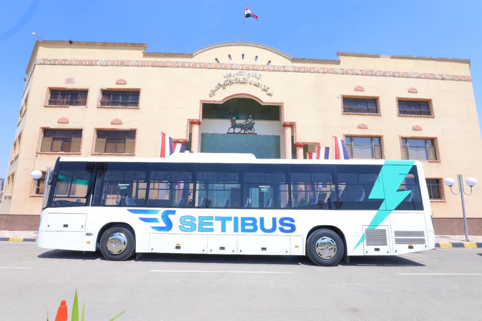 «SETIBUS» أول أتوبيس كهربائي مصري الصنع بالتعاون مع "MCV" 