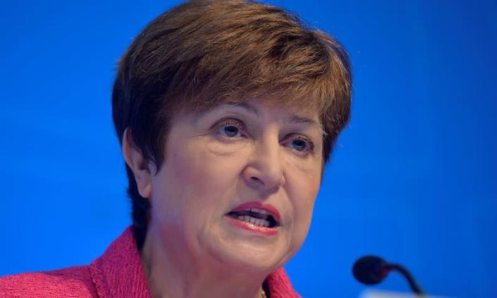 المديرة العامة لصندوق النقد الدولي ، كريستالينا جورجيفا