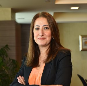 داليا الباز نائب رئيس مجلس إدارة بالبنك الأهلي المصري