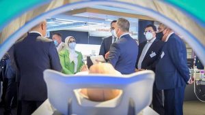 وزيرة الصحة: سيمنز الألمانية تورد 162 جهاز أشعة مقطعية لمصر لتشخيص مصابي كورونا