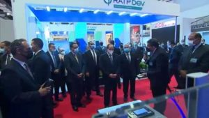 الرئيس السيسي يزور جناح "إي كاردز" في معرض النقل الذكي 2021 TRANS Mea