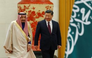 العاهل السعودي والرئيس الصيني