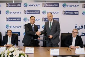 بنك الإمارات دبي الوطني-مصر يوقع اتفاقية قرض متوسط الأجل بقيمة 30 مليون يورو لشركة حياة مصر للمنتجات الصحية
