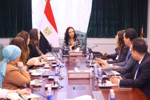 مايا مرسي وزيرة التضامن الاجتماعي