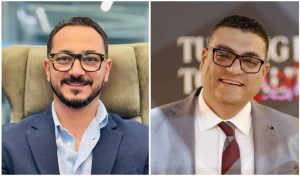 علي جابر، العضو المنتدب للقطاع التجاري بشركة VOYA development و مصطفي محمود، رئيس قطاع المبيعات
