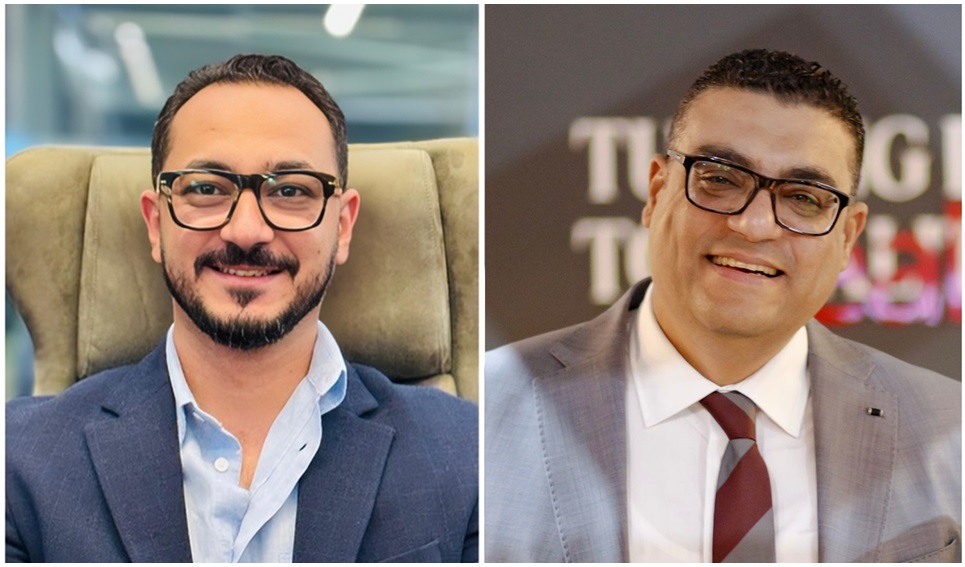 علي جابر، العضو المنتدب للقطاع التجاري بشركة VOYA development و مصطفي محمود، رئيس قطاع المبيعات